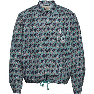 Nudie Jeans Josef Coach Jkt Logo Boy S Blue S Nudie Jeans Josef Coach Jkt Logo Boy S Blue S