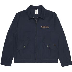 Nudie Jeans Blake Zip Jacket Embroided M Navy M Nudie Jeans Blake Zip Jacket Embroided M Navy M