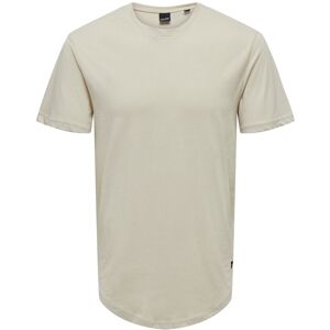ONLY & SONS Onsmatt Longy Ss Tee Noos XS Cream XS ONLY & SONS Onsmatt Longy Ss Tee Noos XS Cream XS