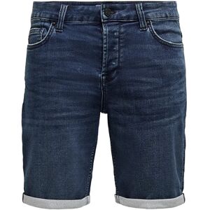 ONLY & SONS Onsply Jog Db 8582 Pim Dnm Shorts Noos S Blue S ONLY & SONS Onsply Jog Db 8582 Pim Dnm Shorts Noos S Blue S
