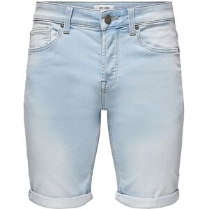 ONLY & SONS Onsply Lb Jog 8587 Pim Dnm Shorts Noos S Blue S ONLY & SONS Onsply Lb Jog 8587 Pim Dnm Shorts Noos S Blue S