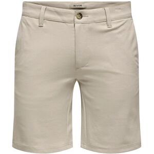 ONLY & SONS Onsmark Shorts 0209 Noos S Beige S ONLY & SONS Onsmark Shorts 0209 Noos S Beige S