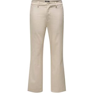ONLY & SONS Onsedge-Ed Loose 0073 Pant Noos 29 x 32 Beige 29 x 32 ONLY & SONS Onsedge-Ed Loose 0073 Pant Noos 29 x 32 Beige 29 x 32