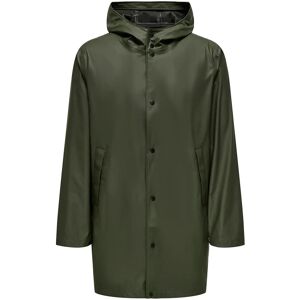 ONLY & SONS Onsluca Rain Coat Otw Noos XS Green XS ONLY & SONS Onsluca Rain Coat Otw Noos XS Green XS