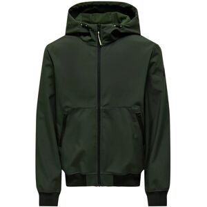 ONLY & SONS Onsbowie Softshell Bomber Noos S Green S ONLY & SONS Onsbowie Softshell Bomber Noos S Green S
