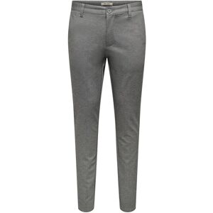 ONLY & SONS Onsmark Slim Ditsy 020934 Pant Noos 38 x 32 Grey 38 x 32 ONLY & SONS Onsmark Slim Ditsy 020934 Pant Noos 38 x 32 Grey 38 x 32