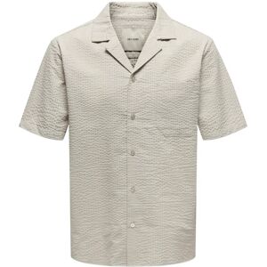 ONLY & SONS Onseye Resort Seers 0009 Shirt Noos S Grey S ONLY & SONS Onseye Resort Seers 0009 Shirt Noos S Grey S