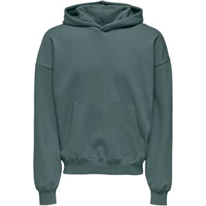 ONLY & SONS Onsturner Life Vtg Hoodie Sweat Noos L Green L ONLY & SONS Onsturner Life Vtg Hoodie Sweat Noos L Green L