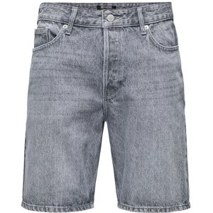 ONLY & SONS Onsedge Mg 2042 Tai Dnm Shorts Noos XS Grey XS ONLY & SONS Onsedge Mg 2042 Tai Dnm Shorts Noos XS Grey XS