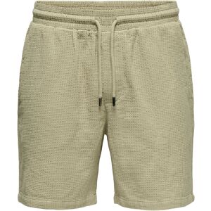 ONLY & SONS Onsbertil Waffle Shorts XXL Green XXL ONLY & SONS Onsbertil Waffle Shorts XXL Green XXL