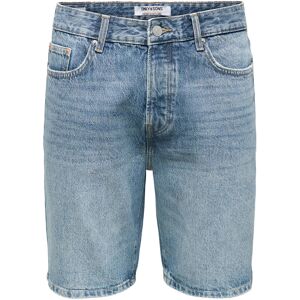 ONLY & SONS Onsedge Mb Green 3227 Tai Dnm Shorts XS Blue XS ONLY & SONS Onsedge Mb Green 3227 Tai Dnm Shorts XS Blue XS