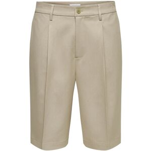 ONLY & SONS Onsdaves Loose Tailored 0346 Shorts Frml XS Beige XS ONLY & SONS Onsdaves Loose Tailored 0346 Shorts Frml XS Beige XS