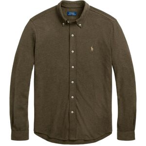 Polo Ralph Lauren Featherweight Mesh-Lsl-Knt M Khaki M Polo Ralph Lauren Featherweight Mesh-Lsl-Knt M Khaki M