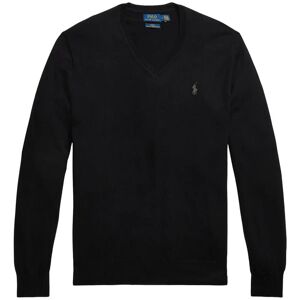 Polo Ralph Lauren Slim Fit Washable Wool V-Neck Sweater XS Black XS Polo Ralph Lauren Slim Fit Washable Wool V-Neck Sweater XS Black XS