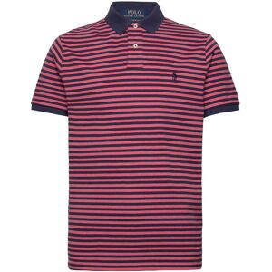 Polo Ralph Lauren Custom Slim Fit Striped Mesh Polo Shirt XS Red XS Polo Ralph Lauren Custom Slim Fit Striped Mesh Polo Shirt XS Red XS