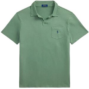 Polo Ralph Lauren Standard Fit Cotton-Linen Polo Shirt M Green M Polo Ralph Lauren Standard Fit Cotton-Linen Polo Shirt M Green M