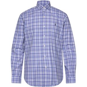Polo Ralph Lauren Classic Fit Plaid Stretch Poplin Shirt M Blue M Polo Ralph Lauren Classic Fit Plaid Stretch Poplin Shirt M Blue M