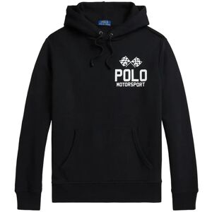 Polo Ralph Lauren Slub Fleece Graphic Hoodie S Black S Polo Ralph Lauren Slub Fleece Graphic Hoodie S Black S