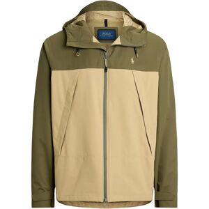 Polo Ralph Lauren Color-Blocked Hooded Jacket XL Beige XL Polo Ralph Lauren Color-Blocked Hooded Jacket XL Beige XL