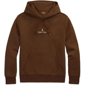 Polo Ralph Lauren Logo Double-Knit Hoodie S Brown S Polo Ralph Lauren Logo Double-Knit Hoodie S Brown S