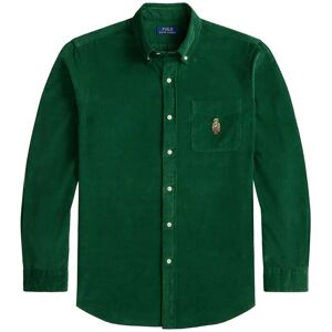 Polo Ralph Lauren Custom Fit Polo Bear Corduroy Shirt S Green S Polo Ralph Lauren Custom Fit Polo Bear Corduroy Shirt S Green S