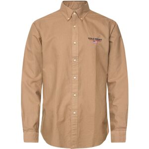 Polo Ralph Lauren Custom Fit Polo Sport Oxford Shirt S Beige S Polo Ralph Lauren Custom Fit Polo Sport Oxford Shirt S Beige S