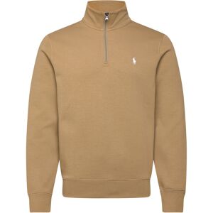 Polo Ralph Lauren Double-Knit Quarter-Zip Pullover XS Brown XS Polo Ralph Lauren Double-Knit Quarter-Zip Pullover XS Brown XS