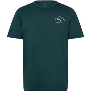 Puma Class Graphic Tee S Green S Puma Class Graphic Tee S Green S