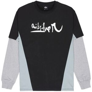 Quiksilver Yg Sync Double Layer Tee XXL Black XXL Quiksilver Yg Sync Double Layer Tee XXL Black XXL