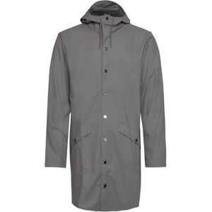 Rains Long Jacket W3 M Grey M Rains Long Jacket W3 M Grey M