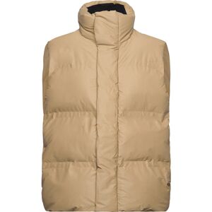 Rains Bator Puffer Vest W3T2 S Beige S Rains Bator Puffer Vest W3T2 S Beige S