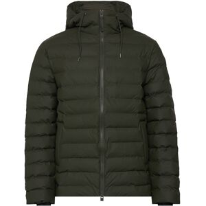 Rains Lohja Puffer Jacket W3T2 S Khaki S Rains Lohja Puffer Jacket W3T2 S Khaki S