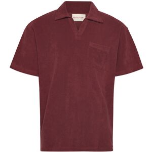 Revolution Terry Polo Shirt XL Burgundy XL Revolution Terry Polo Shirt XL Burgundy XL