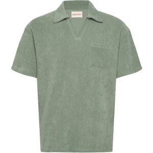 Revolution Terry Polo Shirt L Green L Revolution Terry Polo Shirt L Green L