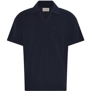 Revolution Terry Polo Shirt M Navy M Revolution Terry Polo Shirt M Navy M