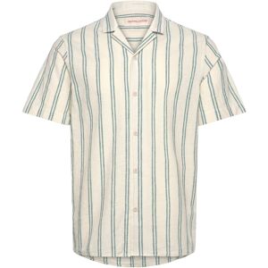Revolution Short-Sleeved Cuban Shirt S Beige S Revolution Short-Sleeved Cuban Shirt S Beige S