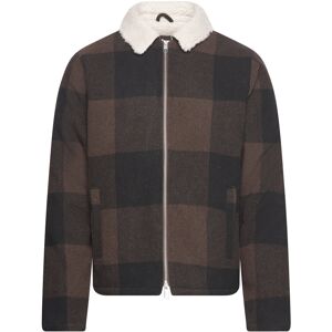 Revolution Padded Overshirt S Brown S Revolution Padded Overshirt S Brown S