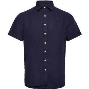 Sebago Linen Shirt Short Sleeve XXXL Navy XXXL Sebago Linen Shirt Short Sleeve XXXL Navy XXXL
