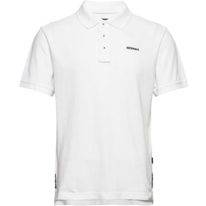Sebago Outwashed Logo Pique M White M Sebago Outwashed Logo Pique M White M
