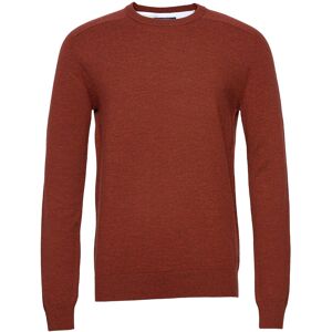 Sebago Merino Crew Knit L Brown L Sebago Merino Crew Knit L Brown L