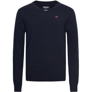 Sebago Viktor Cotton V-Neck S Navy S Sebago Viktor Cotton V-Neck S Navy S