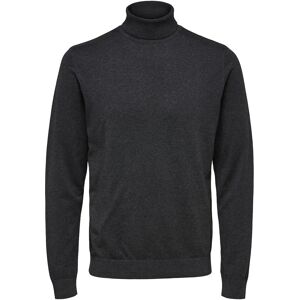 Selected Slhberg Roll Neck Noos M Grey M Selected Slhberg Roll Neck Noos M Grey M