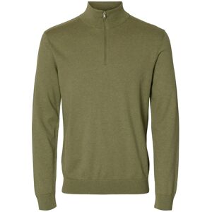 Selected Slhberg Ls Half Zip Noos XXL Green XXL Selected Slhberg Ls Half Zip Noos XXL Green XXL