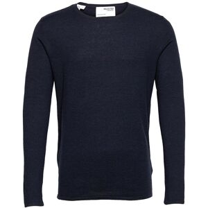 Selected Slhrome Ls Knit Crew Neck XXL Navy XXL Selected Slhrome Ls Knit Crew Neck XXL Navy XXL