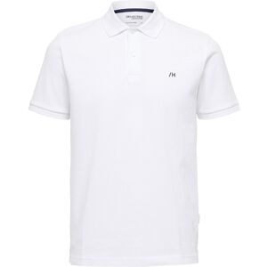 Selected Slhdante Ss Polo Noos XXL White XXL Selected Slhdante Ss Polo Noos XXL White XXL