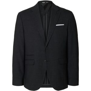 Selected Slmslim-Oasis Linen Blz Noos 58 Black 58 Selected Slmslim-Oasis Linen Blz Noos 58 Black 58