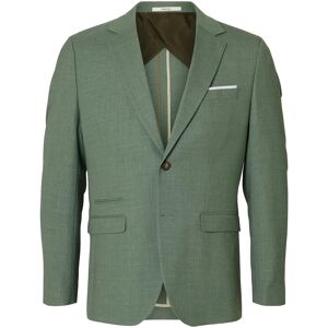 Selected Slmslim-Oasis Linen Blz Noos 56 Green 56 Selected Slmslim-Oasis Linen Blz Noos 56 Green 56