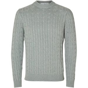 Selected Slhryan Structure Crew Neck L Grey L Selected Slhryan Structure Crew Neck L Grey L