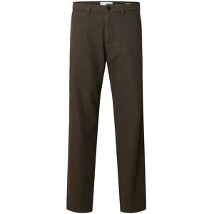 Selected Slm175-Slim Miles Brushed Pant Noos 34 x 32 Brown 34 x 32 Selected Slm175-Slim Miles Brushed Pant Noos 34 x 32 Brown 34 x 32