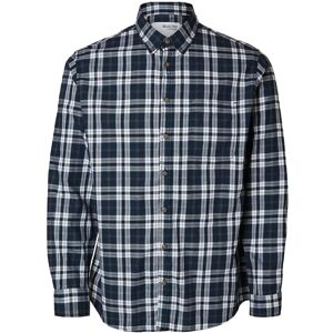 Selected Slhslimowen-Brushed Shirt Ls D M Navy M Selected Slhslimowen-Brushed Shirt Ls D M Navy M